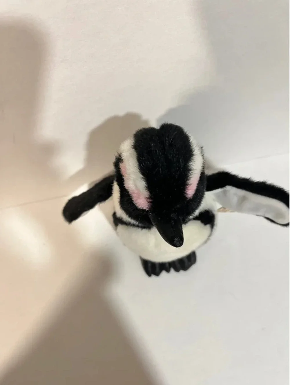 Wildlife Artists Back White Penguin Plush 1999 7 Inch Stuffed Animal Toy Vintage